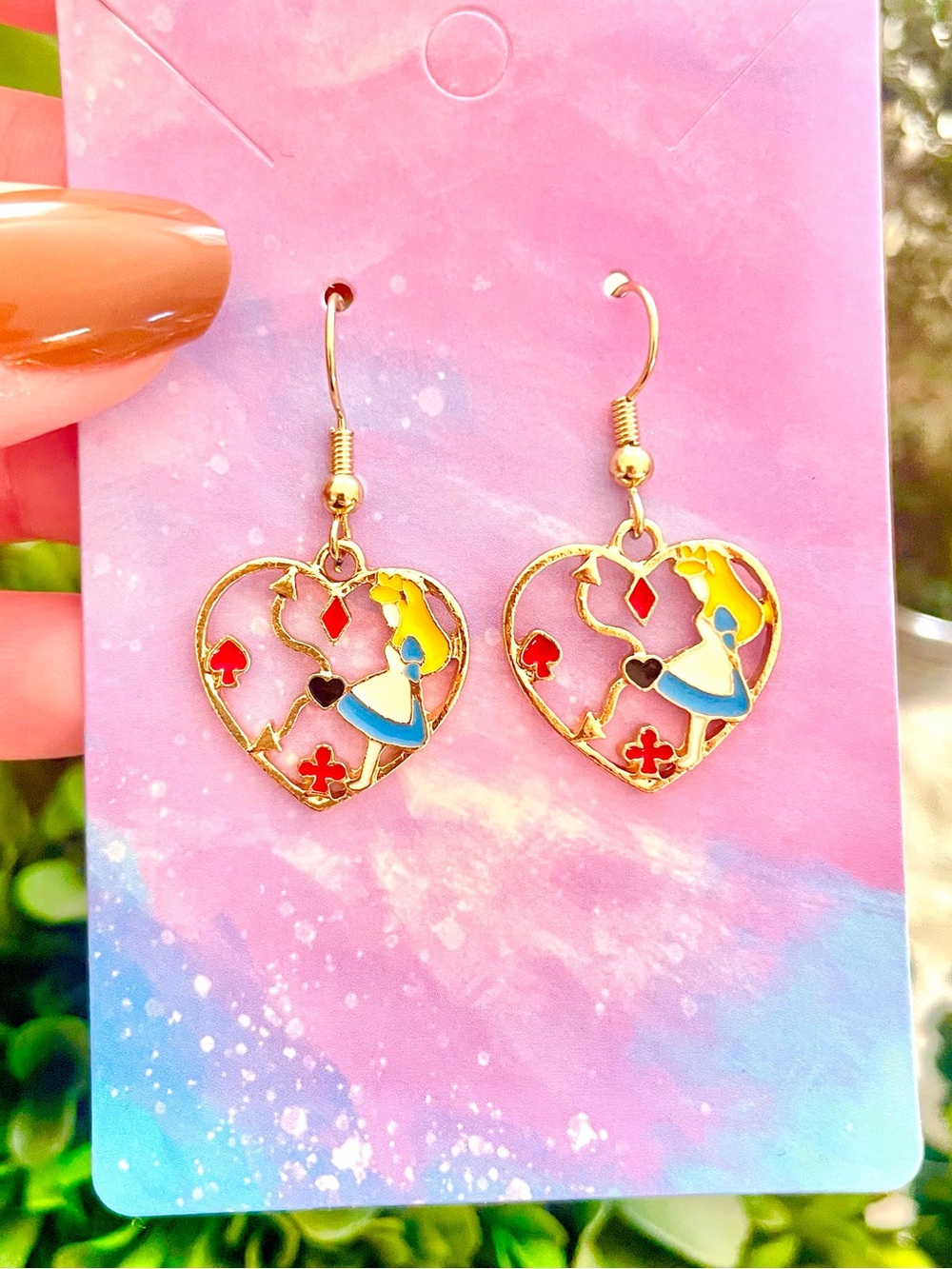 Alice In Wonderland Earrings